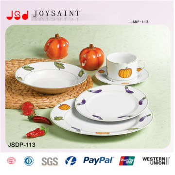 10&#39;&#39;dinnerware Vajilla de porcelana Juego de cena de cerámica para restaurante